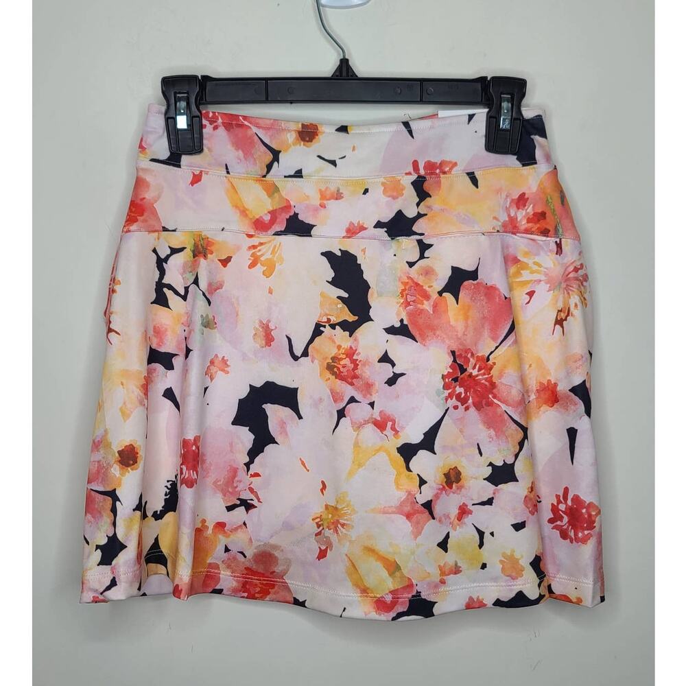 NWT Lady Hagen Women's 16" Flounce Golf Skort - watercolor floral - XS - Picture 6 of 9